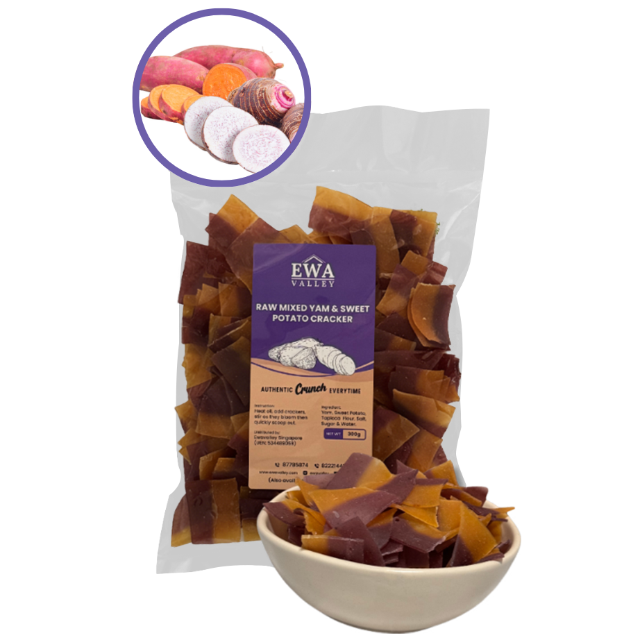 Raw Mixed Yam Sweet Potato Cracker (200gm)